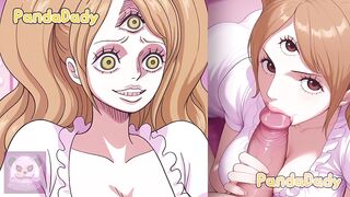 One Piece Hentai - Charlotte Pudding three eyes EYESBJOB