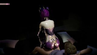 Zi Yan Virtual Vixen with a Booty Spell - 3D Animation