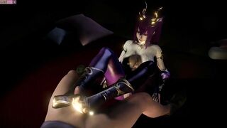 Zi Yan Virtual Vixen with a Booty Spell - 3D Animation