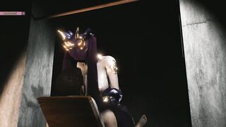 Zi Yan Virtual Vixen with a Booty Spell - 3D Animation