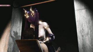 Zi Yan Virtual Vixen with a Booty Spell - 3D Animation