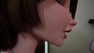 Cass x Baymax - MILF fucked by robot cock