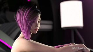 Welcome to vr Nexus 3 neon dreams with sexy girl. Cyberpunk style