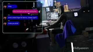 Welcome to vr Nexus 3 neon dreams with sexy girl. Cyberpunk style