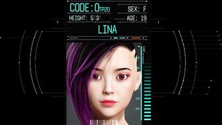 Welcome to vr Nexus 3 neon dreams with sexy girl. Cyberpunk style