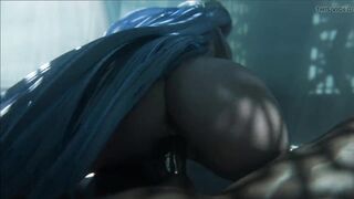 Robaatoo Intense Hardcore Sex: Curvy Latina Rides Massive Black Cock, Tight Pussy Gaped, Cum-soaked, and Ass Pounded Hard