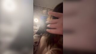 I came from a party and wanted a dick