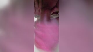 Stroking my cock nice and slow trying to not cim to quick
