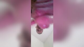 Stroking my cock nice and slow trying to not cim to quick