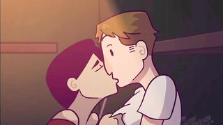 Drinker Girl Taking Advantage Of Teenage Boy