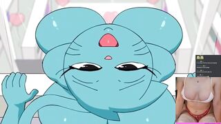 Reacting to Nicole Shopping Trip | The Amazing World of Gumball Hentai