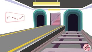 Sex on the train #1 - Animation - Jazziuu