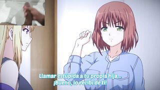Masturbándome mientras veo hentai sub español