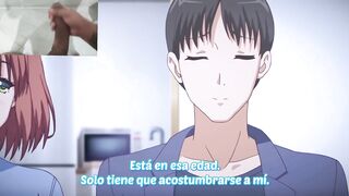Masturbándome mientras veo hentai sub español