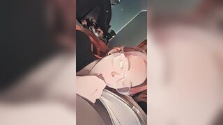 Animated Snowbunny Sucking BBC