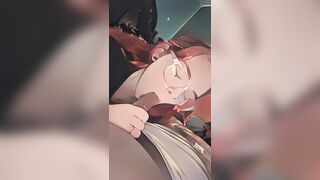Animated Snowbunny Sucking BBC