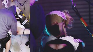 潮吹かされまくりイカされまくりでおマンコとろっとろになっちゃってチンポから先走ってるカウパーもザーメンの残り汁も一滴残らず子宮で搾り取っちゃう変態なのです。