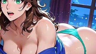 Couple Bedroom Anal Sex Animation