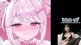 Big tits Alice from Nikke gacha loves her job | Hentai Reaction
