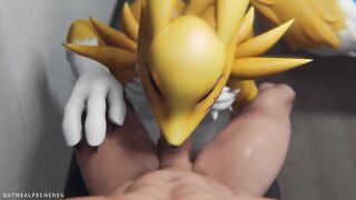 Renamon - Hard ass fuck with cremapie