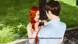 Scarlett let me touch and massage her breast Ripples gameplay