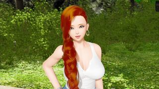 Scarlett let me touch and massage her breast Ripples gameplay