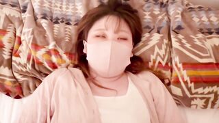 【個人撮影】オナニー後バレて帰宅後の彼に追い討ち中出しセックスされちゃった♡素でアヘ顔♡日本人/素人/ハメ撮り/看護師/カップル/japanese/amateur/POV/HENTAI/creampi