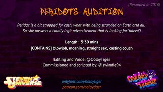 [STEVEN UNIVERSE] Peridot's Audition | Erotic Audio Play by Oolay-Tiger
