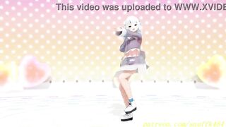 noVR mmd Gura Dance 3d hololive Hentai