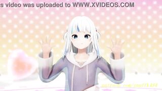 noVR mmd Gura Dance 3d hololive Hentai