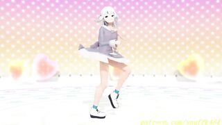noVR mmd Gura Dance 3d hololive Hentai
