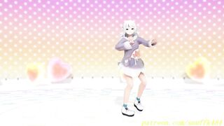 noVR mmd Gura Dance 3d hololive Hentai