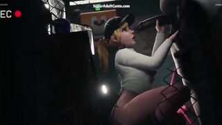 Best Day At Job - Fat Boss Pounding Security Girl Ass [ 3D EXCLUSIVE Animation ]