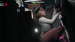 Best Day At Job - Fat Boss Pounding Security Girl Ass [ 3D EXCLUSIVE Animation ]