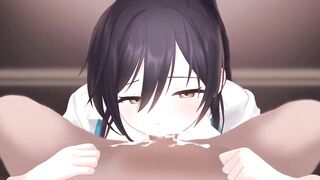 Boobjob & Blowjob Shirase Sakuya Idolmaster Hentai Najar