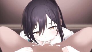 Boobjob & Blowjob Shirase Sakuya Idolmaster Hentai Najar