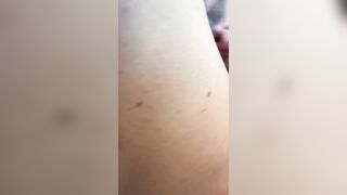 Fucking my beautiful baby in the car like she deserve