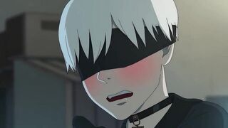 Nier: Automata 2B Destruction suit | Hentai video