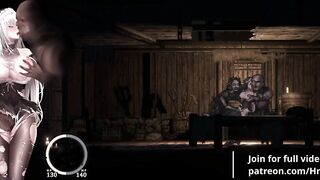 [Gallery] Nun having Sex with villagers cumming inside her Hentai Game