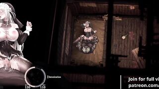[Gallery] Nun having Sex with villagers cumming inside her Hentai Game