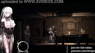 [Gallery] Nun having Sex with villagers cumming inside her Hentai Game