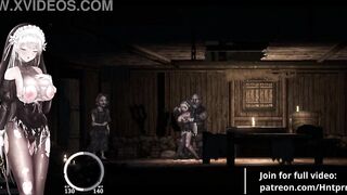 [Gallery] Nun having Sex with villagers cumming inside her Hentai Game