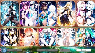 Battle Babes Hentai JOI - Uncensored Waifu Cum Tribute in 4K 60FPS ft. Kaelia the Shadow Assassin! Full H-Game on Steam!