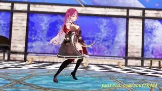 noVR mmd Marine Dance 3d hololive Hentai