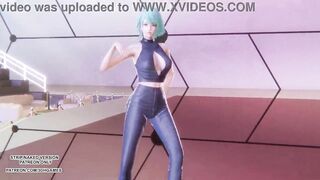 [MMD] NAYEON - ABCD Doa Tamaki Hot Kpop Dance Uncensored Hentai Cosplay