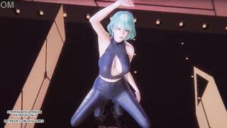 [MMD] NAYEON - ABCD Doa Tamaki Hot Kpop Dance Uncensored Hentai Cosplay