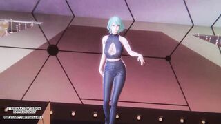 [MMD] NAYEON - ABCD Doa Tamaki Hot Kpop Dance Uncensored Hentai Cosplay