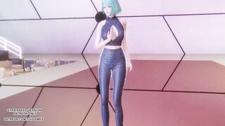 [MMD] NAYEON - ABCD Doa Tamaki Hot Kpop Dance Uncensored Hentai Cosplay