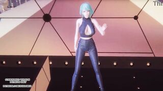[MMD] NAYEON - ABCD Doa Tamaki Hot Kpop Dance Uncensored Hentai Cosplay
