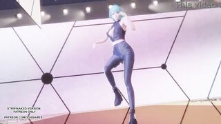 [MMD] NAYEON - ABCD Doa Tamaki Hot Kpop Dance Uncensored Hentai Cosplay